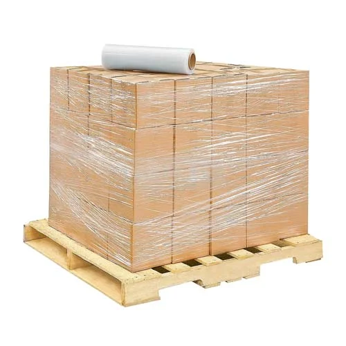 სტრეჩ ფირი - შესაფუთი ცელოფანი აპარატისთვის 23მკრ*50სმ*1500მ